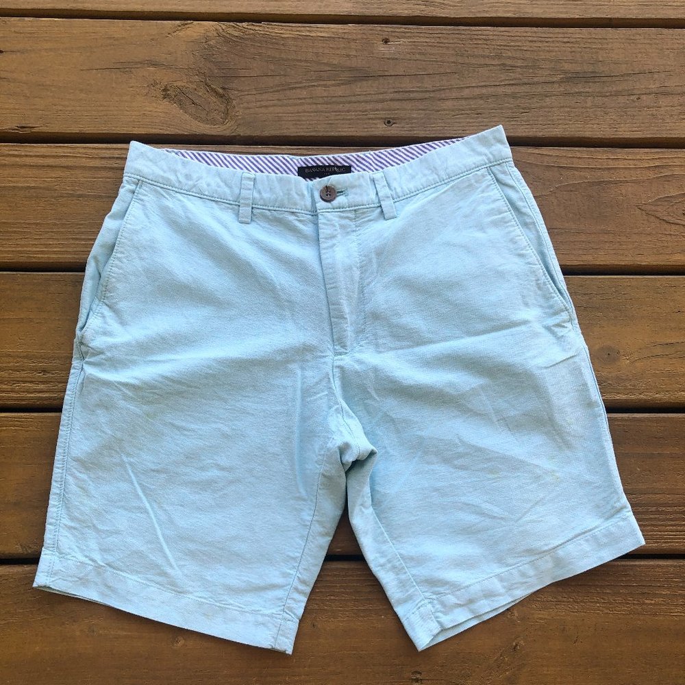 Men's Banana Republic Light Blue Shorts
